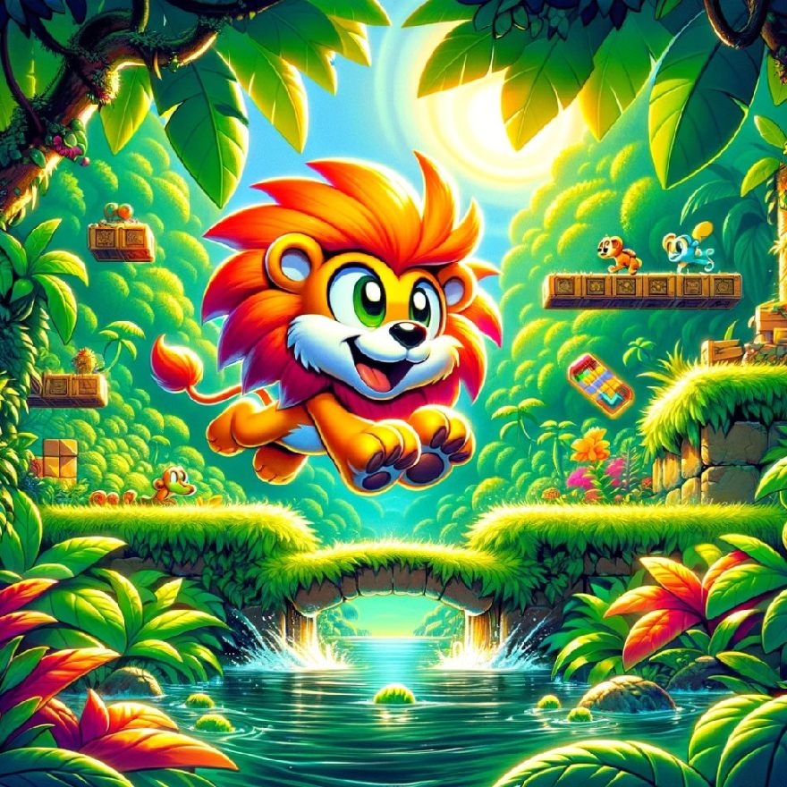 Ein Bild zum Spiel Brian the Lion