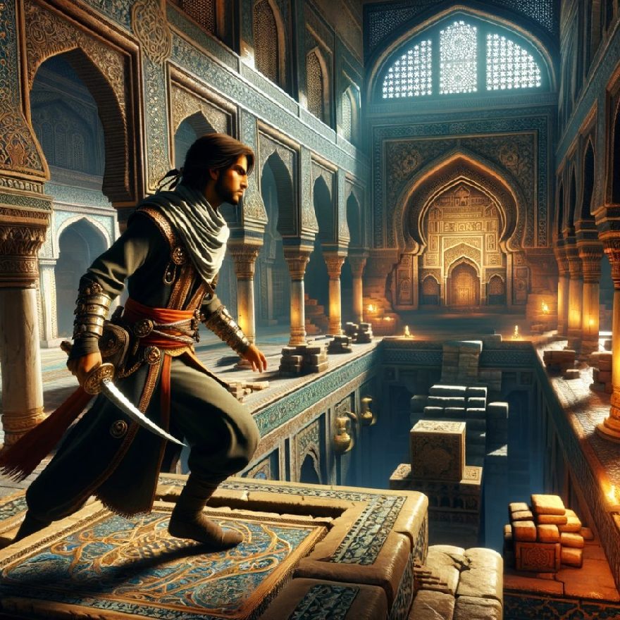 An image of the game Prince of Persia